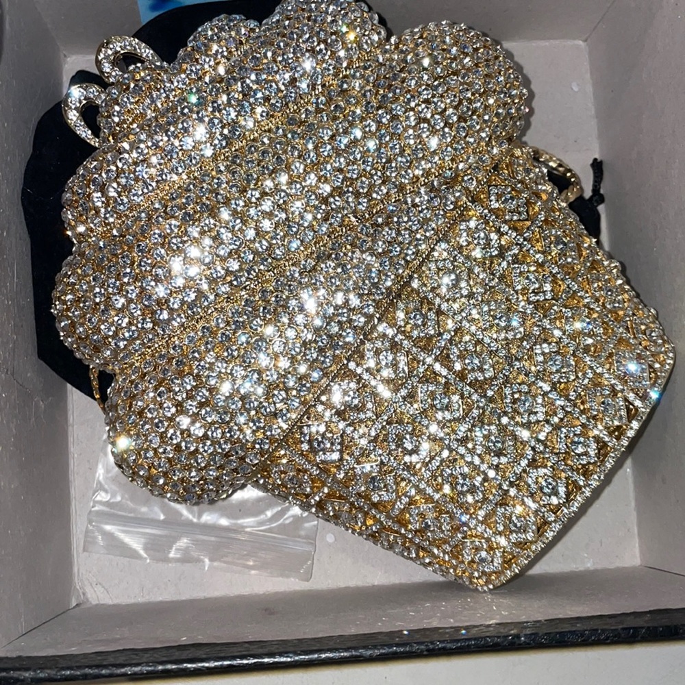Crystal cupcake bag